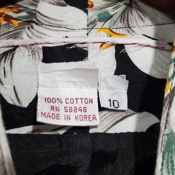 NWT Richard Warren Vintage Women's Floral Jacket Blazer Fitted Short Size 10 - Picture 10 of 15